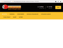 Tablet Screenshot of metserkaplama.com